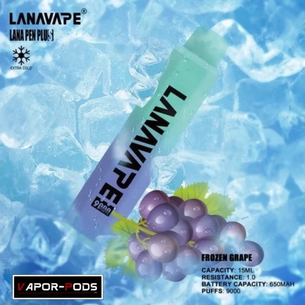 LANA PEN PLUS 9000 Puffs_Frozen Grape