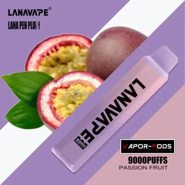 LANA PEN PLUS 9000 Puffs_Passion Fruit