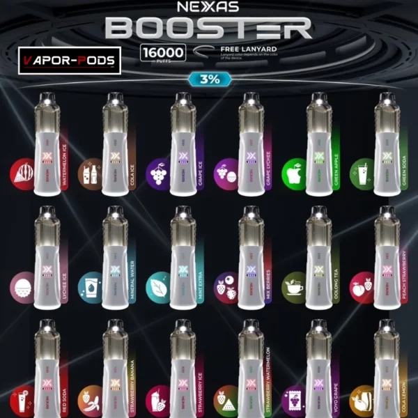 NEXAS BOOSTER 16000 Puffs 1