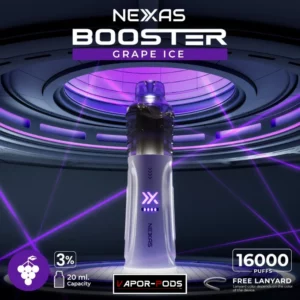 NEXAS BOOSTER 16000 Puffs_nic3%_Grape Ice