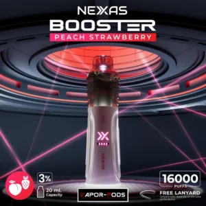 NEXAS BOOSTER 16000 Puffs_nic3%_Peach Strawberry