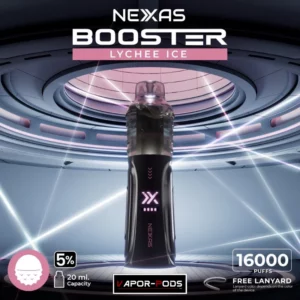 NEXAS BOOSTER 16000 Puffs_nic5%_Lychee Ice