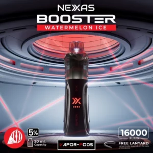 NEXAS BOOSTER 16000 Puffs_nic5%_Watermelon Ice