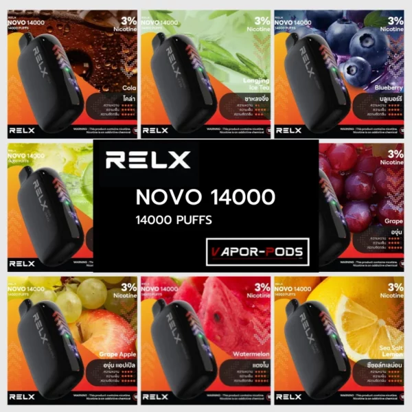 Relx NOVO 14000 Puffs 1