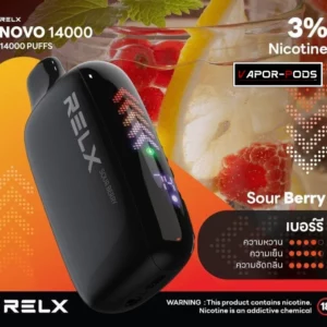 Relx NOVO 14000 Puffs_Sour Berry