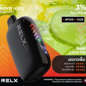 Relx NOVO 14000 Puffs_Sour Lime Ice