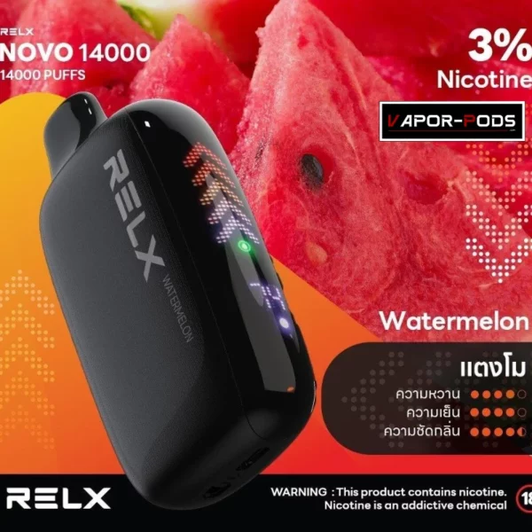 Relx NOVO 14000 Puffs_Watermelon