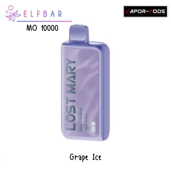 Elfbar lost mary mo 10000 puffs_Grape Ice