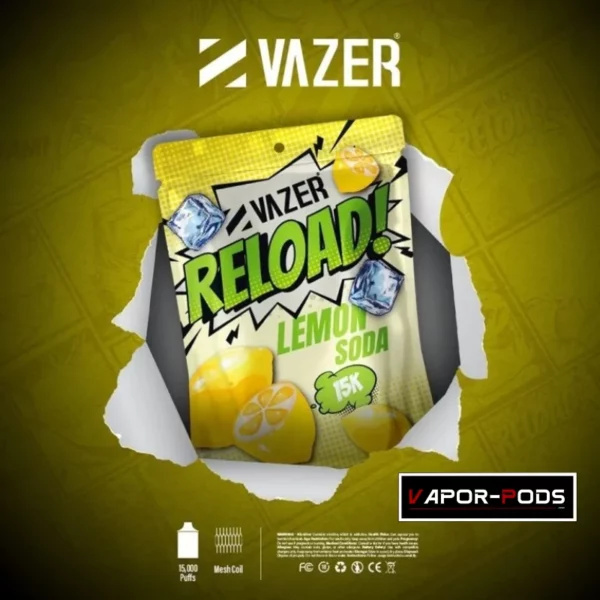 Vazer Reload 15000 คำ_หัวพอต Lemon Soda