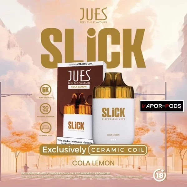 JUES Slick 6000 คำ_Cola Lemon