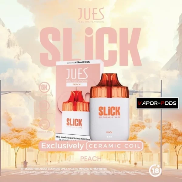 JUES Slick 6000 คำ_Peach