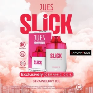 JUES Slick 6000 คำ_Strawberry Ice