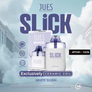 JUES Slick 6000 คำ_White Slush